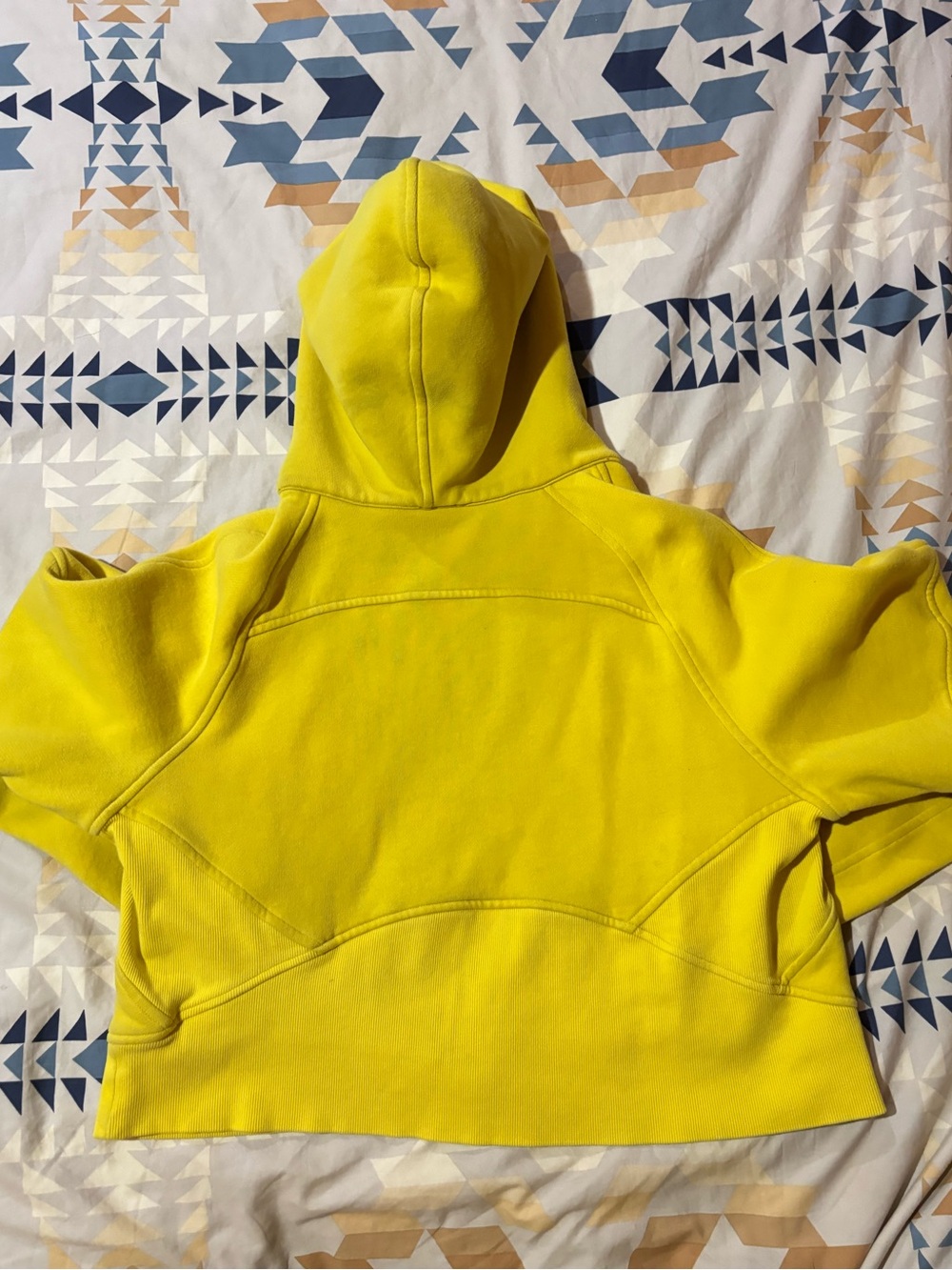 Lululemon Scuba Oversized Full Zip Hoodie – Bright Yellow / Electric Lemon - Picture 5 of 5